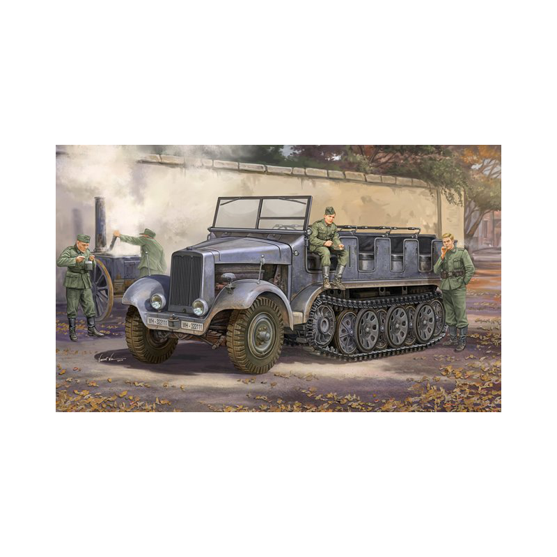 Trumpeter 05530 Сборная модель тягача Sd.Kfz. 6 Pioneer (1:35)