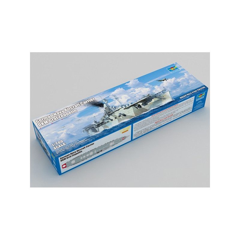 Trumpeter 06709 Сборная модель корабля авианосец DKM Graf Zeppelin (1:700)