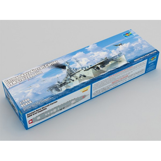 Trumpeter 06709 Сборная модель корабля авианосец DKM Graf Zeppelin (1:700)