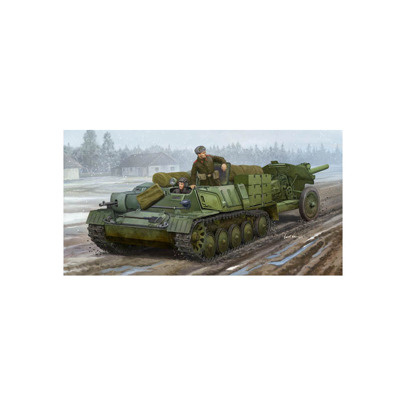 Trumpeter 09509 Сборная модель тягача артиллерийского АТ-П (1:35)