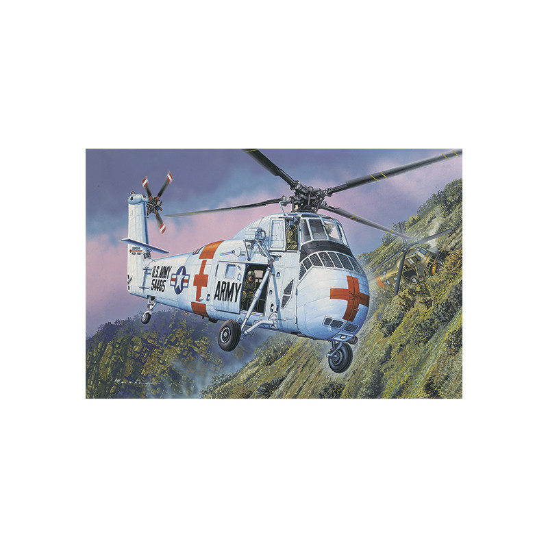 Trumpeter 02883 Сборная модель вертолета CH-34 US ARMY Rescue (1:48)