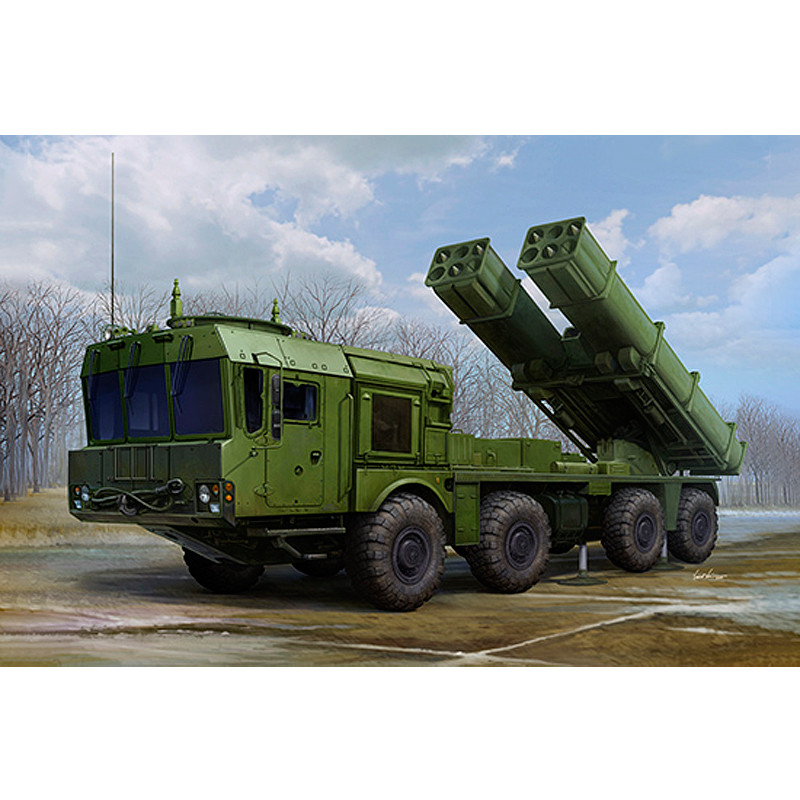 Trumpeter 01068 Сборная модель 9A53 Uragan-1M MLRS (Tornado-s) (1:35)