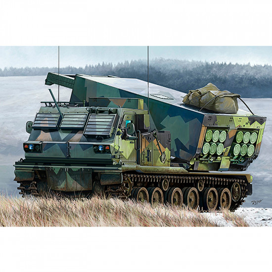 Trumpeter 01048 Сборная модель РСЗО M270/A1 Multiple Launch Rocket System - Norway (1:35)