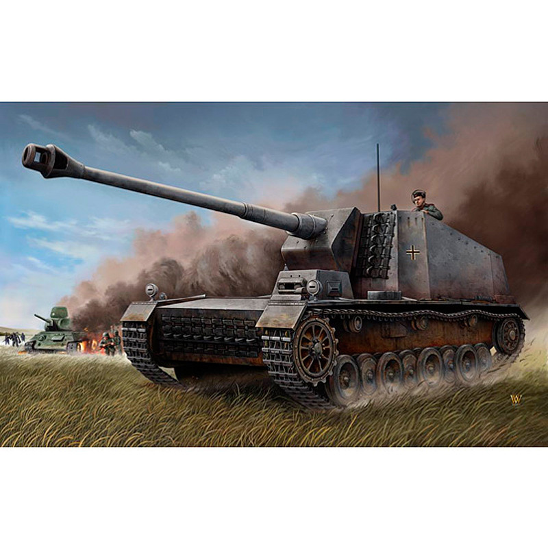 Trumpeter 00350 Сборная модель САУ 12.8 cm L/61 STURER EMIL (1:35)