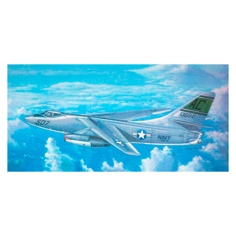 Trumpeter 02868 Сборная модель самолета A-3D-2 Scywarrior Strategic Bomber (1:48)