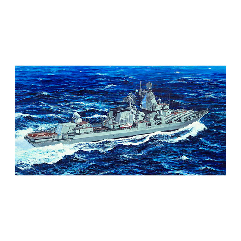 Trumpeter 05723 Сборная модель корабля Navy Slava Class Cruiser Vilna Ukraina (1:700)