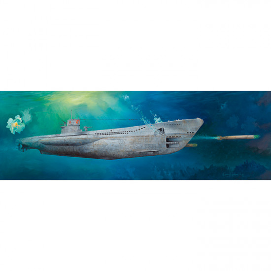 Trumpeter 06801 Сборная модель подлодки DKM U-Boat Type VIIC U-552 (1:48)