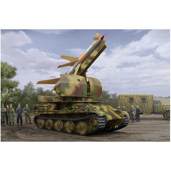 Trumpeter 09532 Сборная модель РУ Flakpanther w/8.8cm Flakrakete Rheintochter I (1:35)