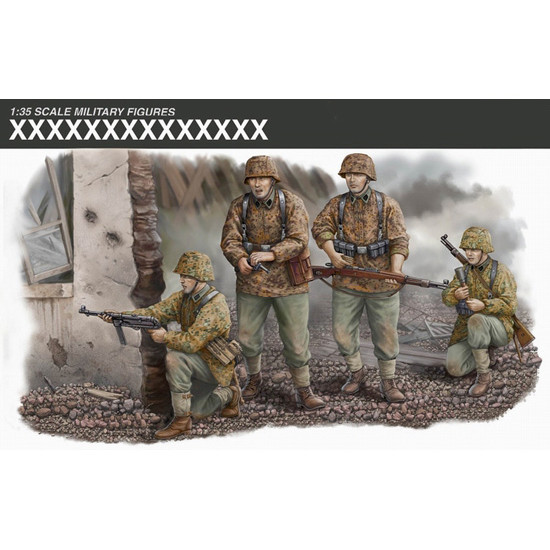 Trumpeter 00405 Фигурки WAFFEN SS ASSAULT TEAM (1:35)