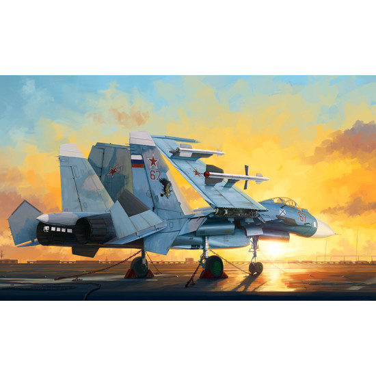 Trumpeter 01678 Сборная модель самолета Russian Su-33 Flanker D (1:72)