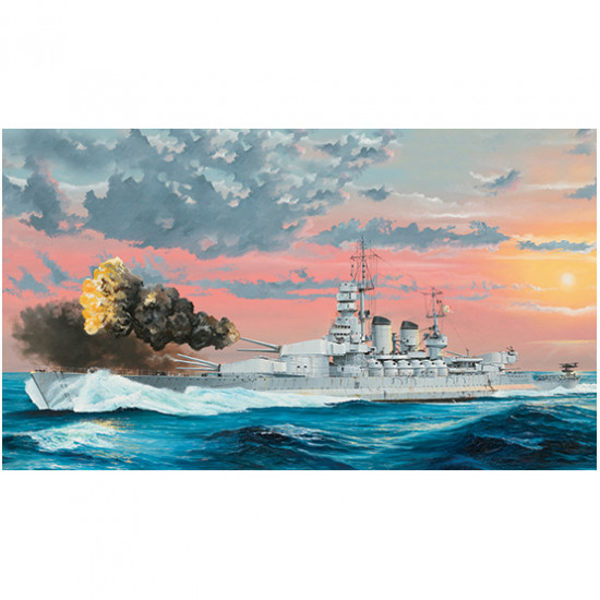 Trumpeter 05319 Сборная модель корабля Italian Navy Battleship RN Littorio 1941 (1:350)