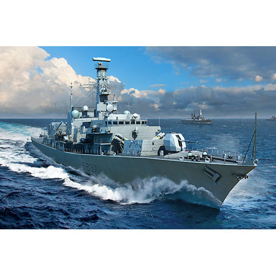 Trumpeter 06721 Сборная модель корабля HMS TYPE 23 Frigate – Westminster (F237) (1:700)