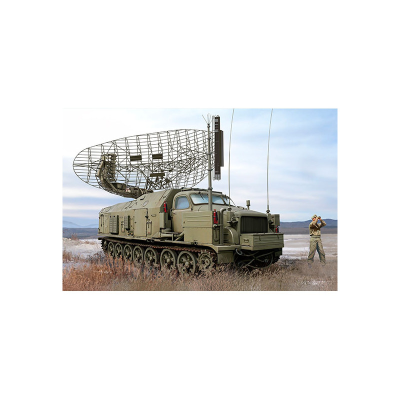 Trumpeter 09569 Сборная модель P-40/1S12 Long Track S-band Acquisition Radar (1:35)