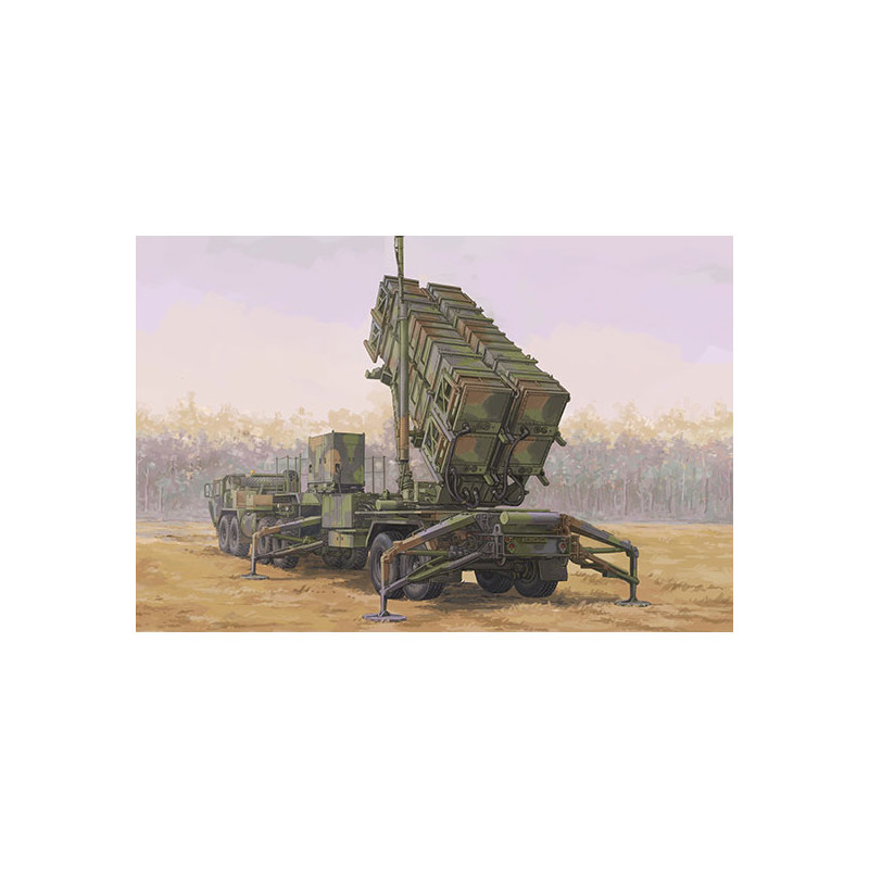 Trumpeter 07158 Сборная модель ПРО M983 HEMTT & M901 Launching Station w/MIM-104 Patriot SAM System (PAC-2) (1:72)