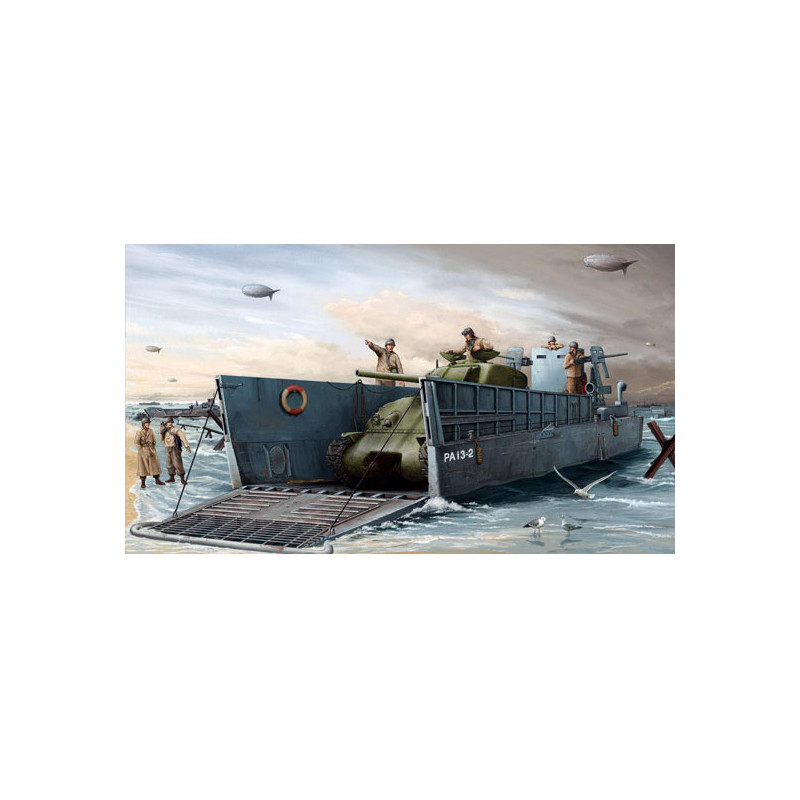 Trumpeter 00347 Сборная модель катера WWII US Navy LCM (3) Landing Craft (1:35)