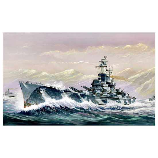 Trumpeter 05762 Сборная модель корабля USS Alabama (BB-60) (1:700)