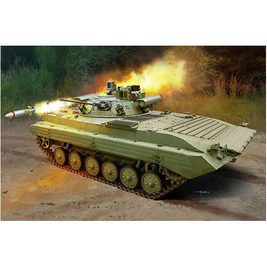 Trumpeter 09558 Сборная модель БМП-2М "Бережок" (1:35)