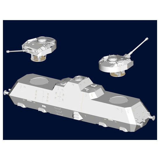 Trumpeter 01516 Сборная модель немецкого противотанкового броневагона (1:35)