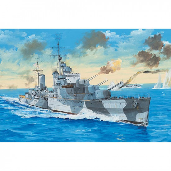 Trumpeter 05366 Сборная модель корабля Британский крейсер HMS Naiad (1:350)