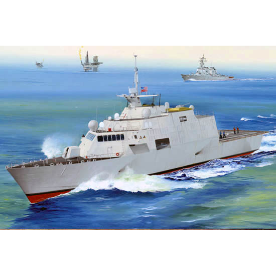 Trumpeter 04549 Сборная модель корабля USS Freedom LCS-1 (1:350)